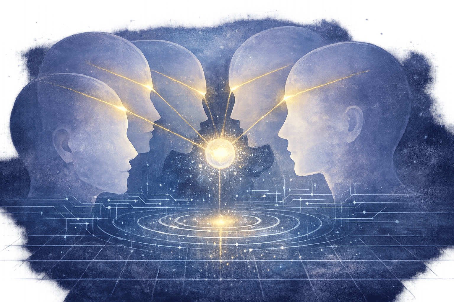 Free will, collective focus and group work in the simulation